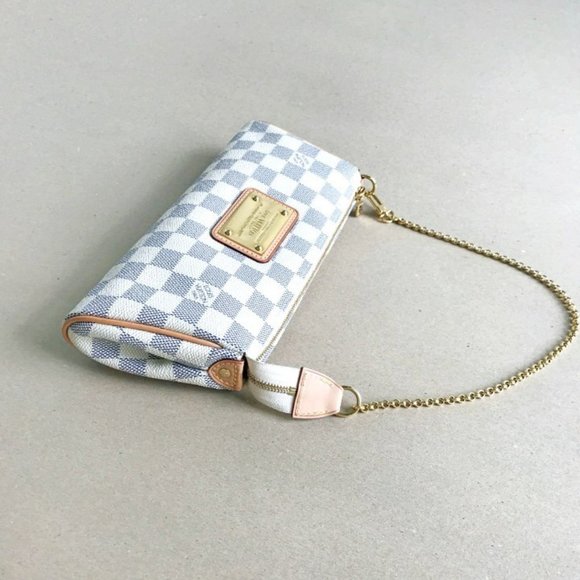 Louis Vuitton Eva Clutch Damier Azur shoulder bag - Picture 3 of 5